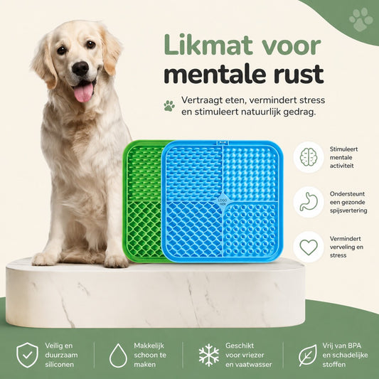 Viervoetje™ Likmat — Rust & Minder Stress