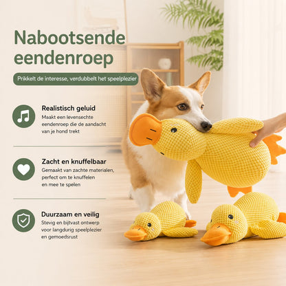 Viervoetje™ Eend Kauwspeeltje