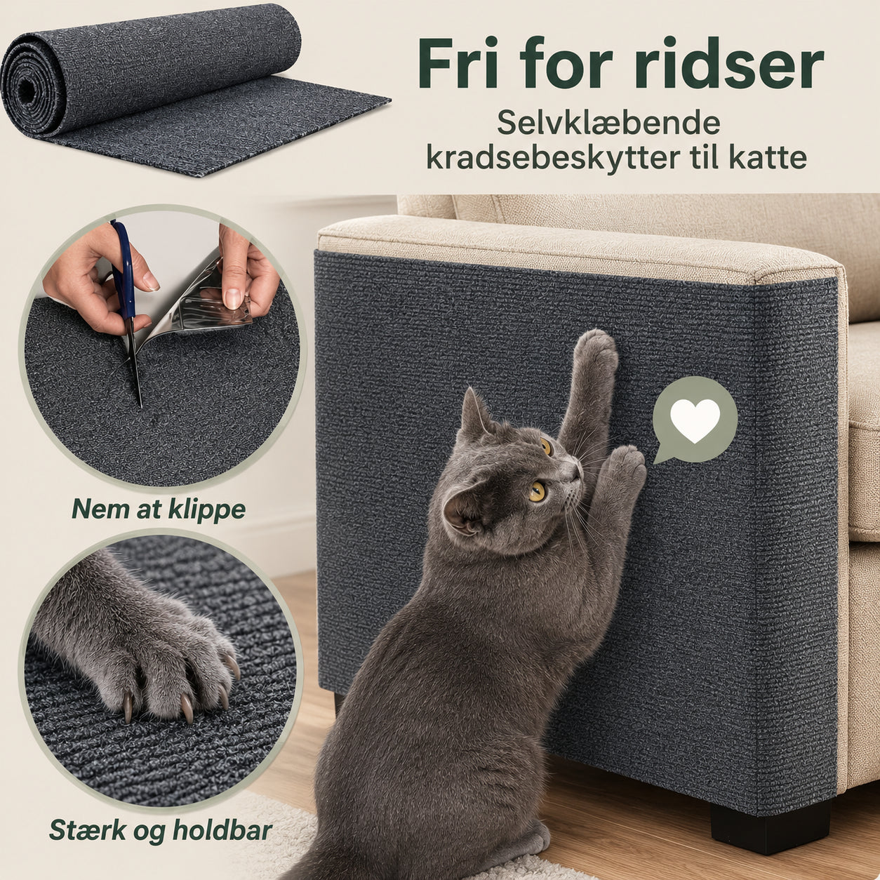 Zelfklevende Krabmat
