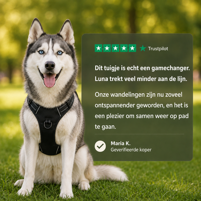 Viervoetje™ Anti-Trek Hondentuig
