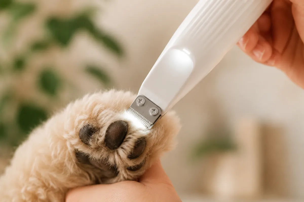 Viervoetje™ Draadloze Tondeuse met LED