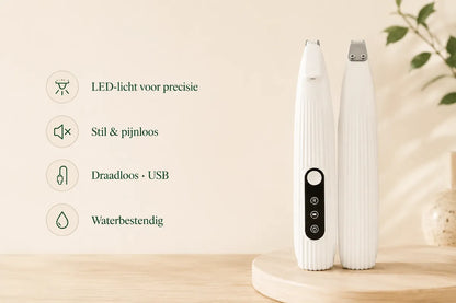 Viervoetje™ Draadloze Tondeuse met LED
